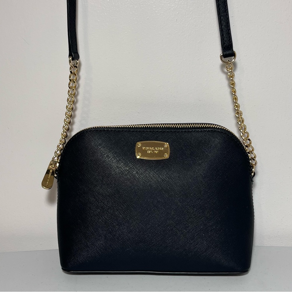 Michael Kors Dome Leather Crossbody Bag NWOT